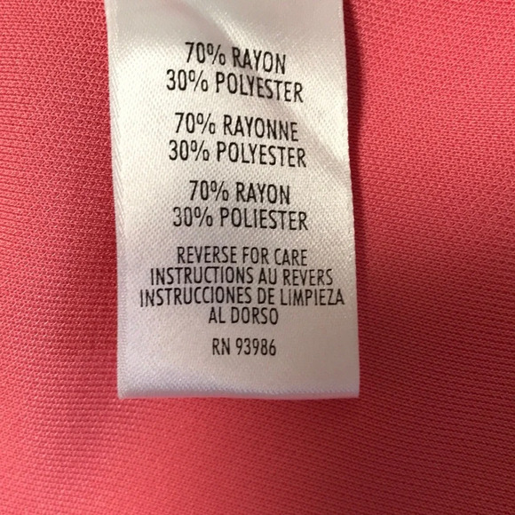 Casual Corner peach sleeveless tank - Picture 5 of 6